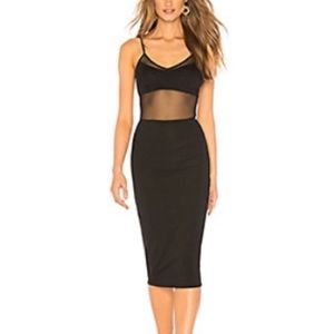 Mesh Midi Dress